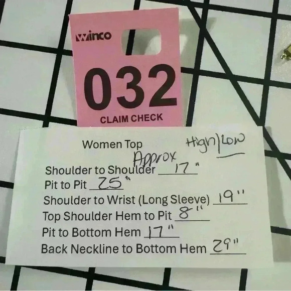 Altar’s State Small Ribbed V Neck Pullover Sweater Long Sleeves High Low Blue - Picture 9 of 9